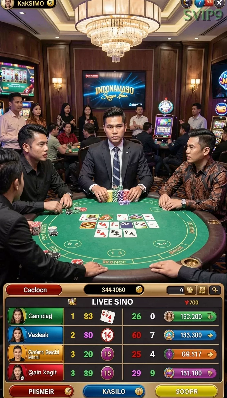 Cuplikan layar JOS77 — pengaturan akun