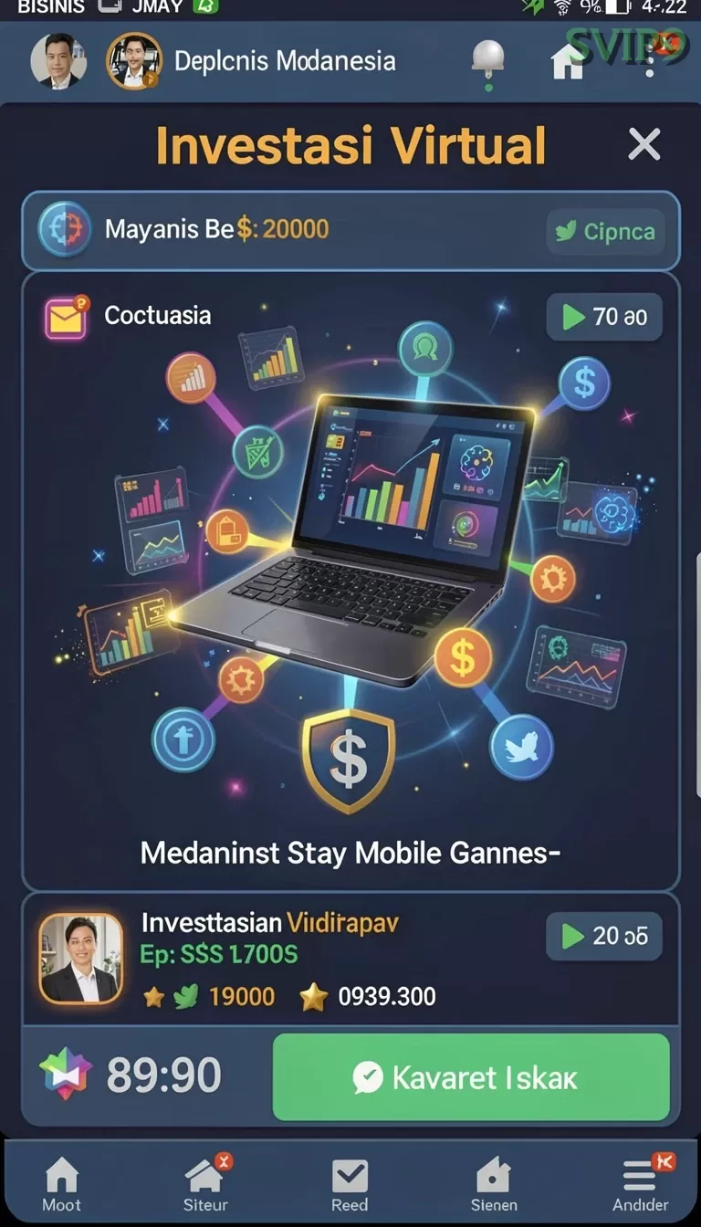 Cuplikan layar JOS77 — halaman utama